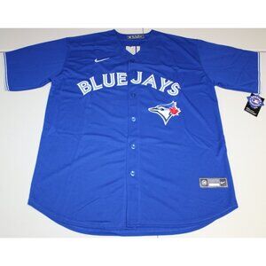 MLB Baseball Toronto Blue Jays George Springer #4 Sewn Jersey 2XL Blue NWT